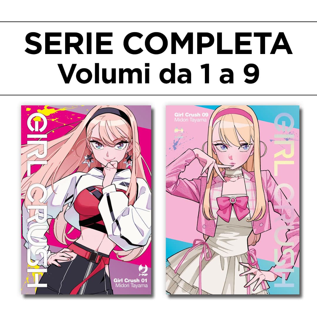 Girl Crush 1/9 - Serie Completa - Jpop - Italiano