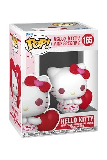 Hello Kitty Funko POP! Sanrio Vinyl Figure Valentine's Day 2027 Hello Kitty 9 cm #165 - Funko POP!