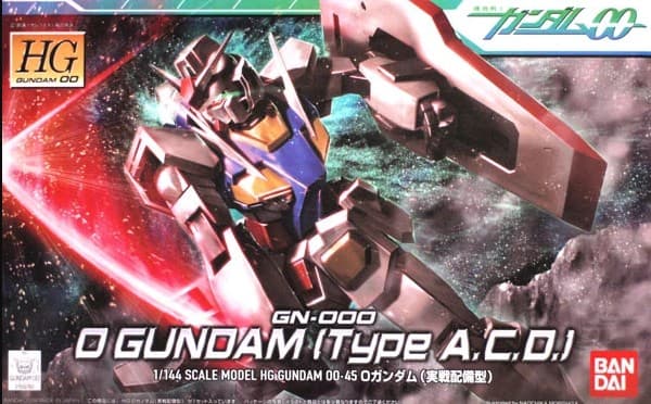High Grade O Gundam Operation Mode Model Kit 1/144
