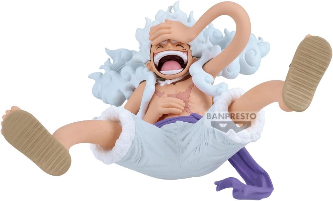 King of Artist Action Figure Monkey D. Luffy Gear 5 III One Piece 20 cm