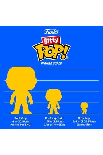 Marvel Bitty Funko POP! Mini Figures 2-Pack Doctor Doom & Mister Fantastic 2 cm - Funko Bitty POP!