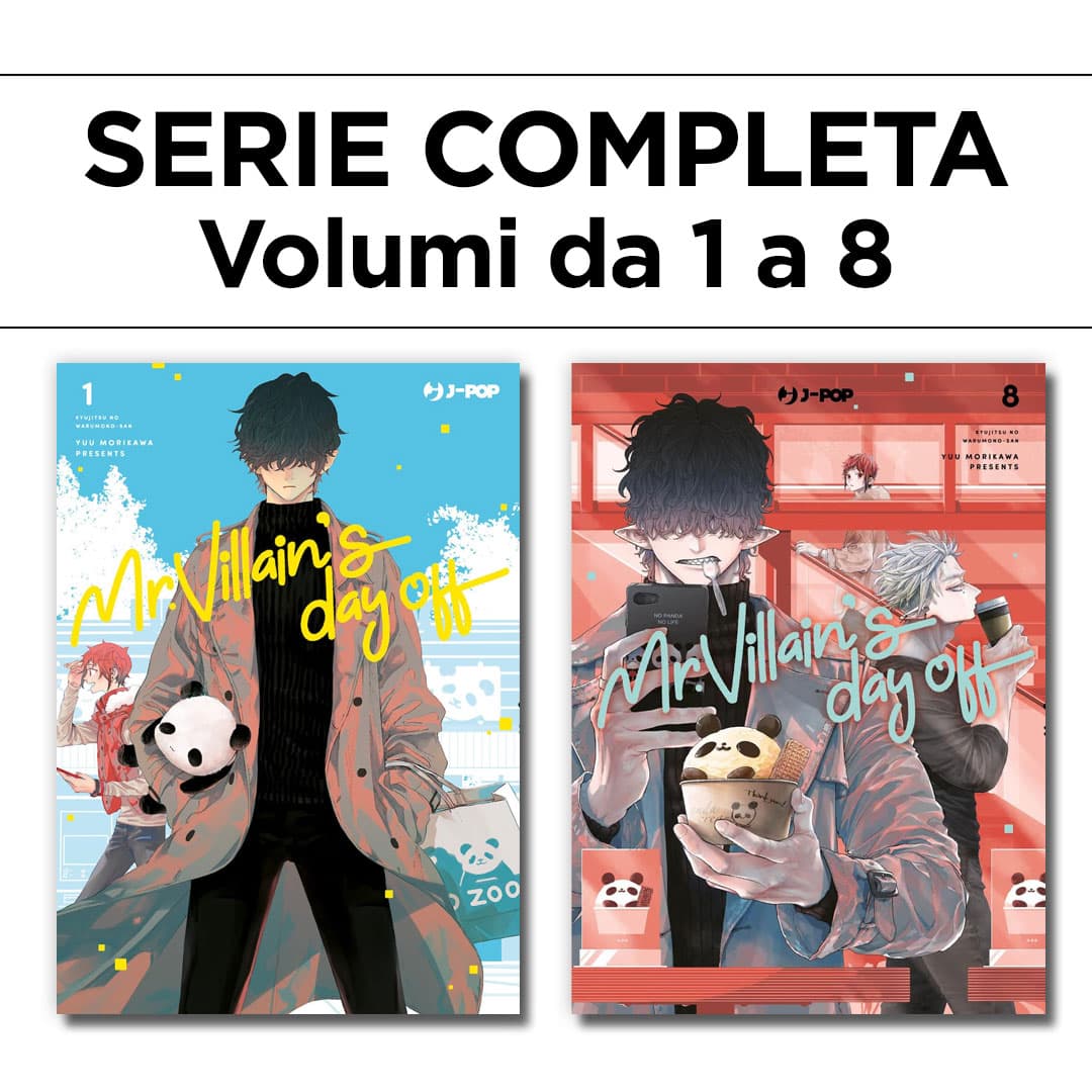 Mr. Villain's Day Off 1/8 - Serie Completa - Jpop - Italiano