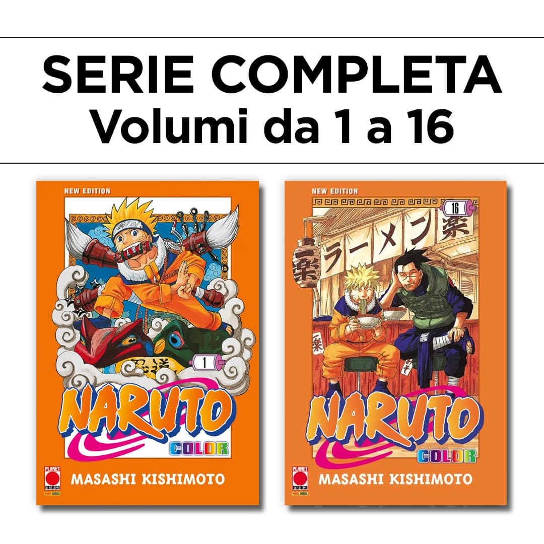 Naruto Color - New Edition 1/16 - Serie Completa - Panini Comics - Italiano