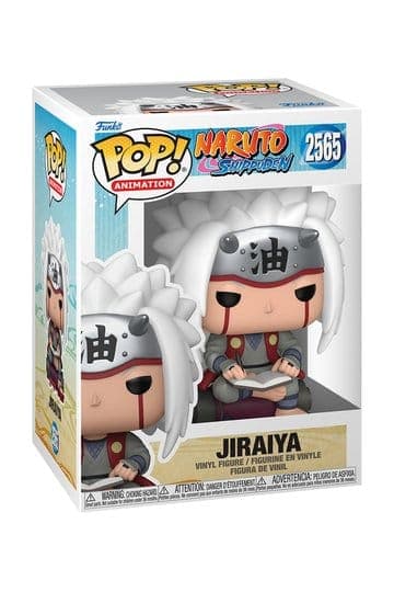 Naruto Funko POP! Animation Vinyl Figure Readers- Naruto S-Jiraiya 9 cm #2565 - Funko POP!