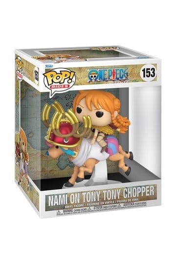One Piece Funko POP! Rides Deluxe Vinyl Figure Nami & Chopper 15 cm #153 - Funko POP!