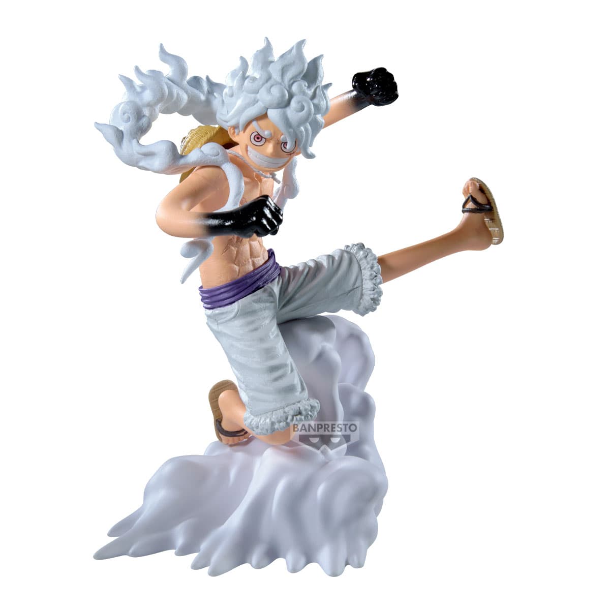 One Piece Senkozekkei Action Figure Monkey D. Luffy Gear 5 15 cm