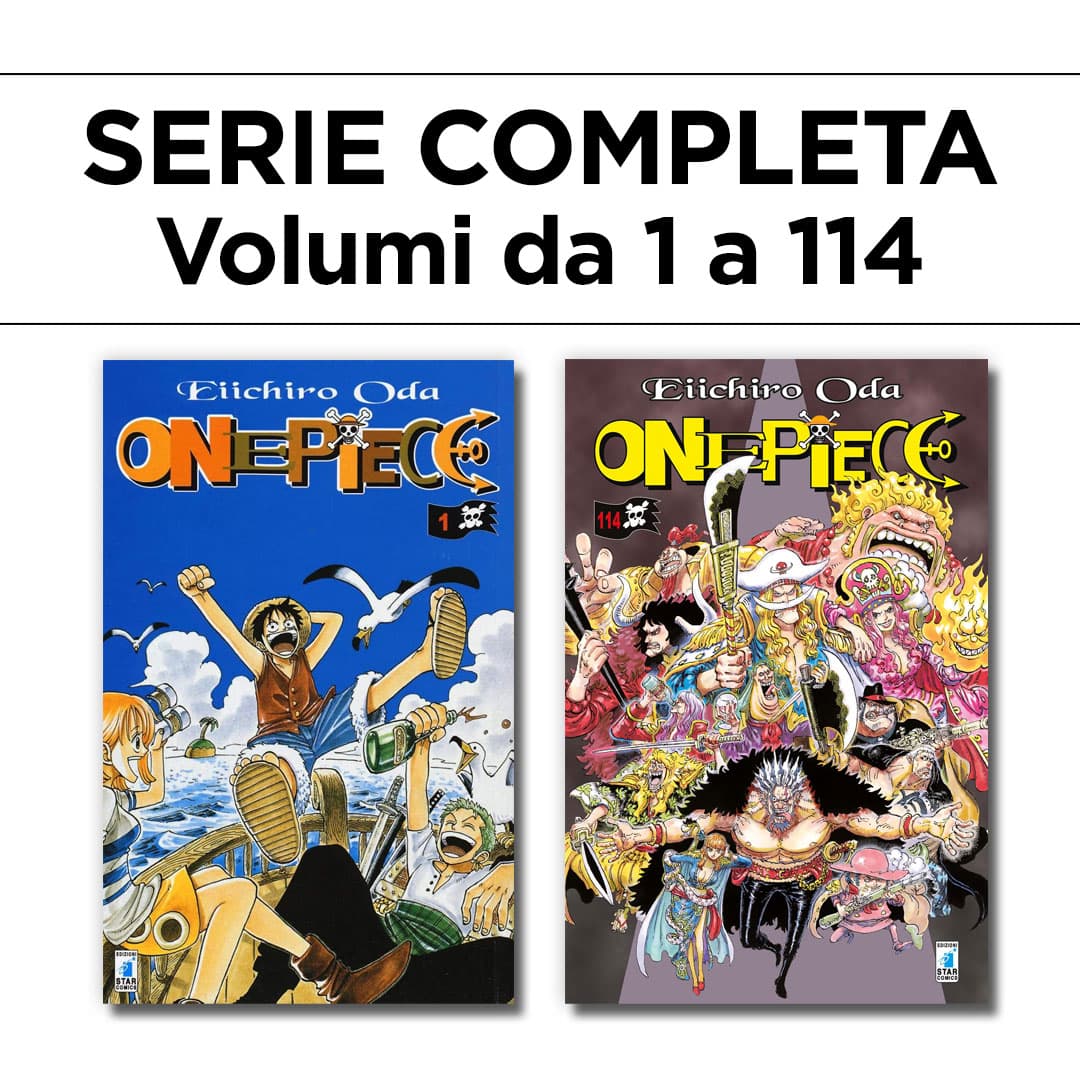 One Piece - Serie Blu 1/114 - Serie Completa - Edizioni Star Comics - Italiano