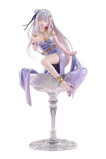 Re:Zero Prisma Wing Statue 1/7 Emilia Glass Edition Bonus Version 29 cm