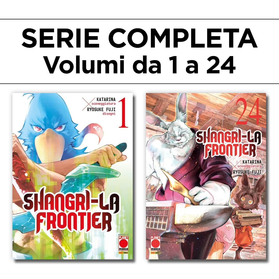 Shangri-La Frontier 1/24 - Ristampa - Serie Completa - Panini Comics - Italiano