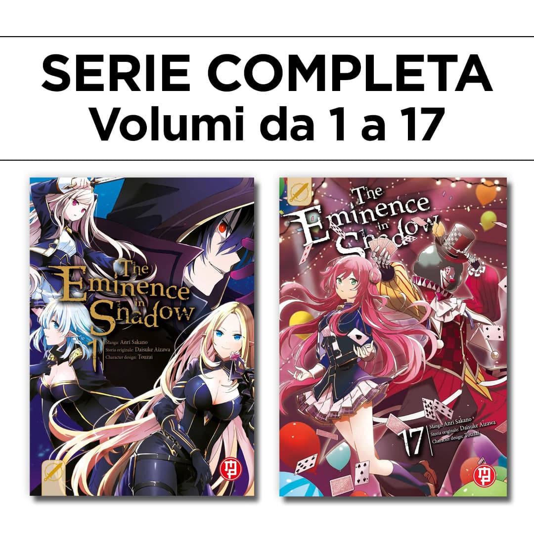 The Eminence in Shadow 1/17 - Serie Completa - Collana MX - Magic Press - Italiano