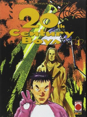 20th Century Boys 4 - Quinta Ristampa - Panini Comics - Italiano