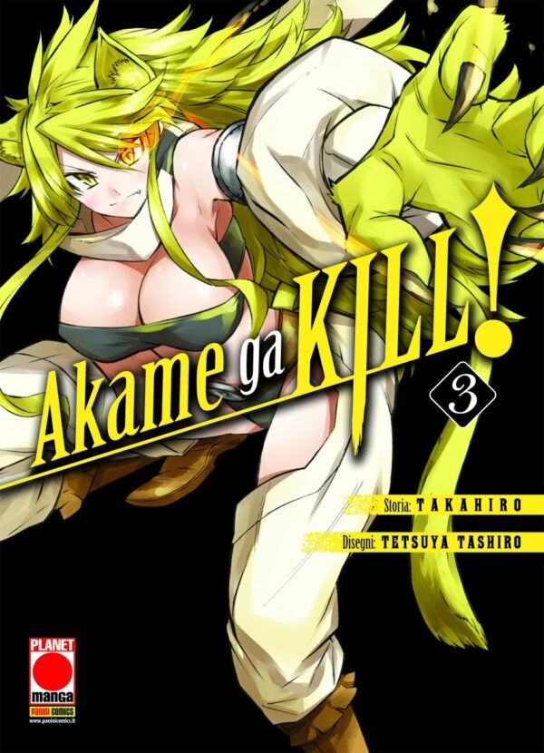 Akame Ga Kill! 3 - Seconda Ristampa - Panini Comics - Italiano