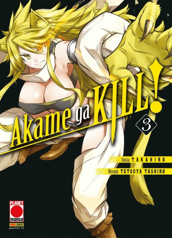 Akame Ga Kill! 3 - Terza Ristampa - Panini Comics - Italiano