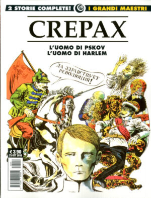 I Grandi Maestri 28 - Crepax: L'Uomo di Pskov / L'Uomo di Harlem - Gli Albi della Cosmo 36 - Editoriale Cosmo - Italiano