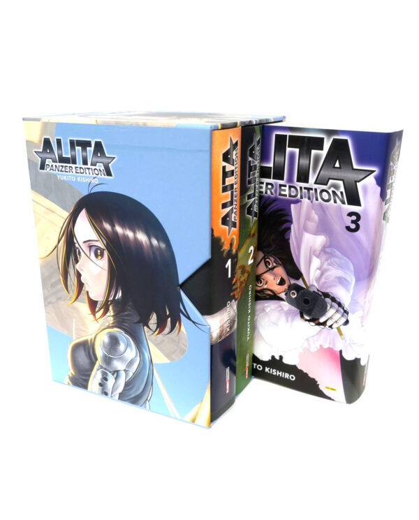 Alita Panzer Edition Cofanetto Box (Vol. 1-3) - Serie Completa - Panini Comics - Italiano
