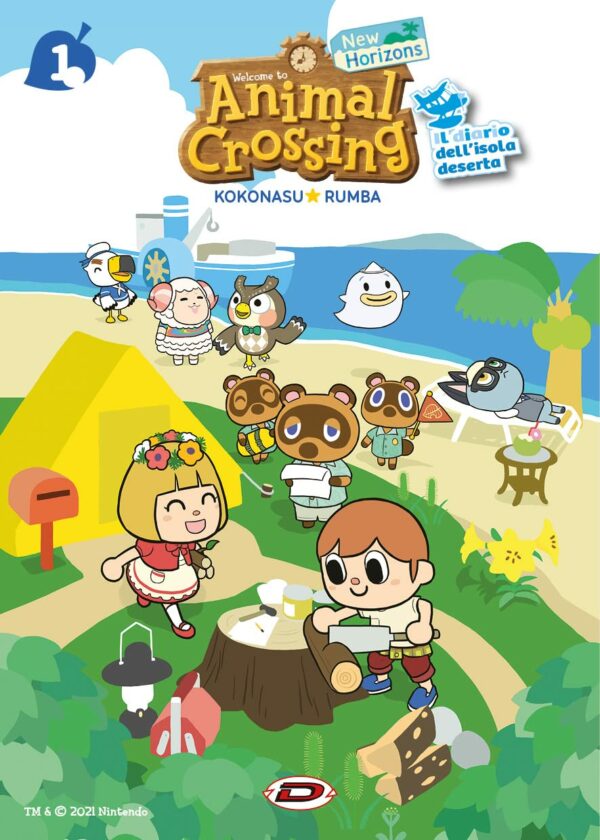 Animal Crossing - New Horizons: Il Diario dell'Isola Deserta 1 - Dynit - Italiano