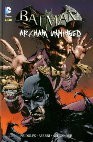 Batman - Arkham Unhinged 4 - DC Warner 21 - RW Lion - Italiano
