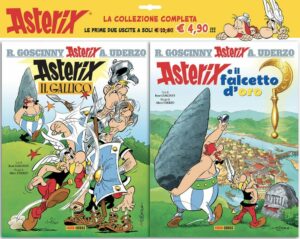 Asterix il Gallico + Asterix e il Falcetto d'Oro - Asterix Collection 5 - Panini Comics - Italiano