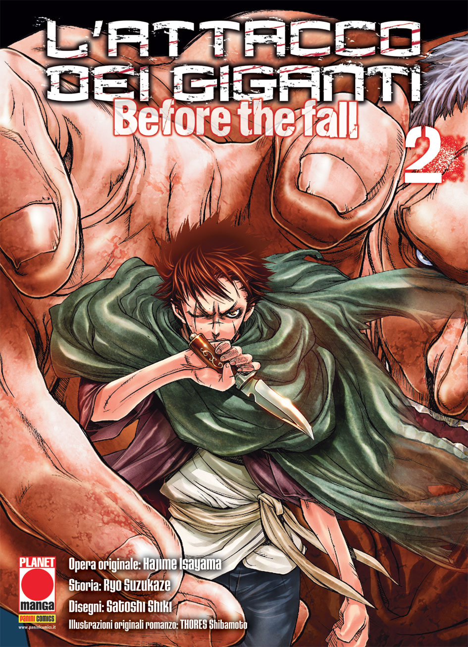 L'Attacco dei Giganti Before the Fall - Manga 2 - Manga Shock 4 - Panini  Comics - Italiano - MyComics