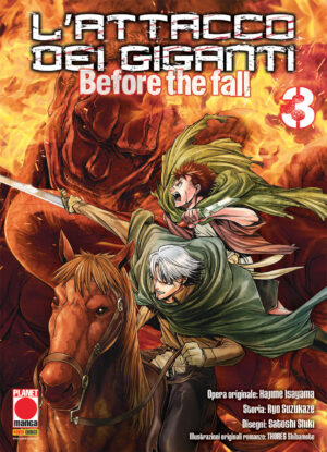 L'Attacco dei Giganti Before the Fall - Manga 3 - Manga Shock 5 - Panini Comics - Italiano