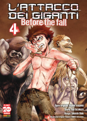 L'Attacco dei Giganti Before the Fall - Manga 4 - Manga Shock 6 - Panini Comics - Italiano