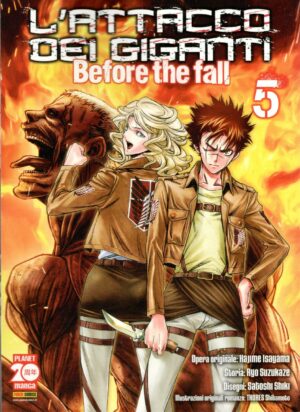 L'Attacco dei Giganti Before the Fall - Manga 5 - Edicola - Manga Shock 9 - Panini Comics - Italiano