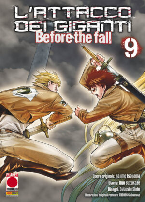 L'Attacco dei Giganti Before the Fall - Manga 9 - Manga Shock 13 - Panini Comics - Italiano