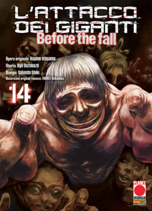 L'Attacco dei Giganti Before the Fall - Manga 14 - Manga Shock 20 - Panini Comics - Italiano