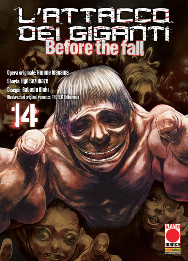L'Attacco dei Giganti Before the Fall - Manga 14 - Manga Shock 20 - Panini Comics - Italiano