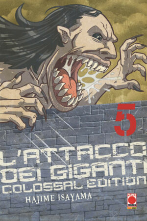 L'Attacco dei Giganti Colossal Edition 5 - Panini Comics - Italiano