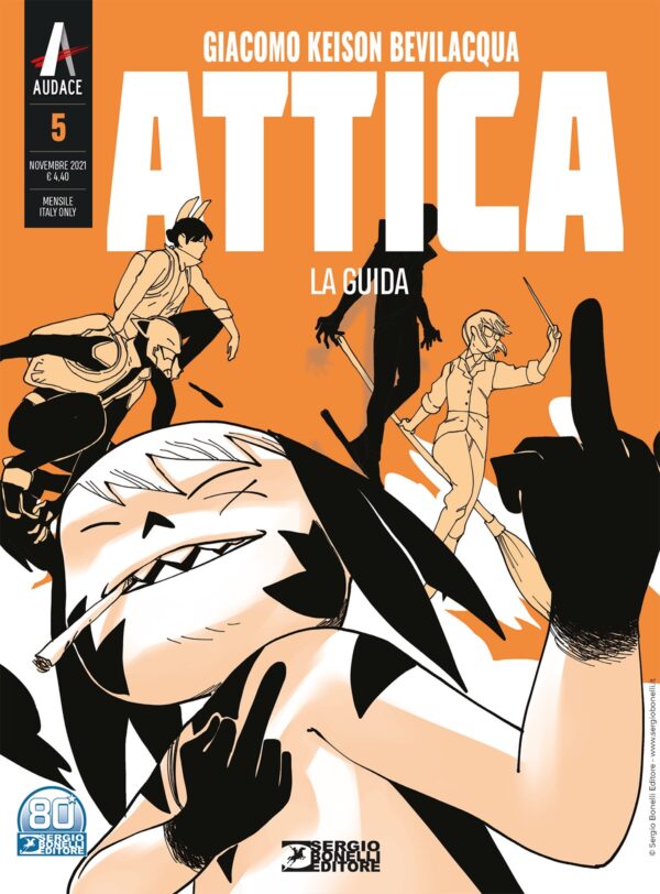 Attica 5 - La Guida - Audace - Sergio Bonelli Editore - Italiano