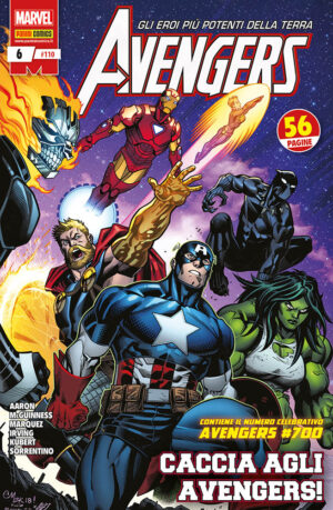 Avengers 6 - I Vendicatori 110 - Panini Comics - Italiano