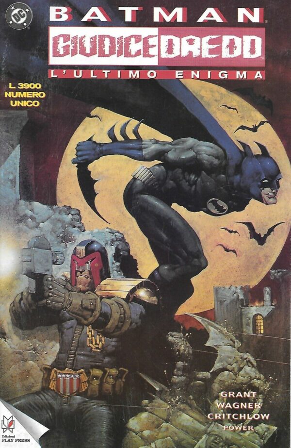 Batman / Giudice Dredd - L'Ultimo Enigma Volume Unico - Italiano