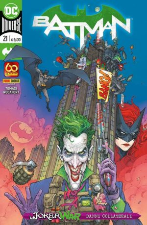 Batman 21 - Joker War: Danni Collaterali - Panini Comics - Italiano
