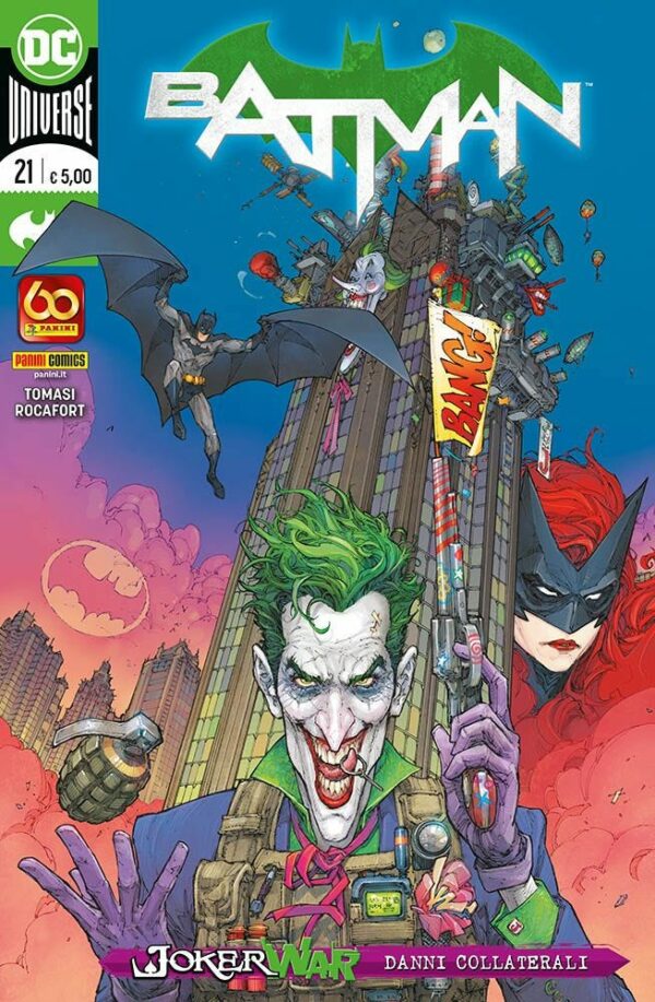 Batman 21 - Joker War: Danni Collaterali - Panini Comics - Italiano
