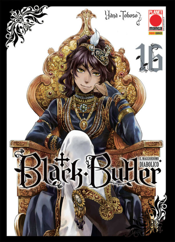 Black Butler - Il Maggiordomo Diabolico 16 - Prima Ristampa - Panini Comics - Italiano