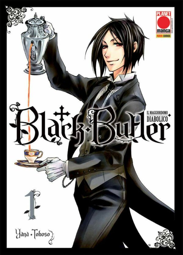 Black Butler - Il Maggiordomo Diabolico 1 - Quarta Ristampa - Panini Comics - Italiano