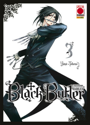 Black Butler - Il Maggiordomo Diabolico 3 - Quarta Ristampa - Panini Comics - Italiano