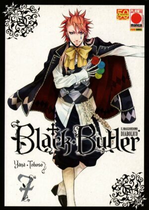 Black Butler - Il Maggiordomo Diabolico 7 - Prima Ristampa - Panini Comics - Italiano