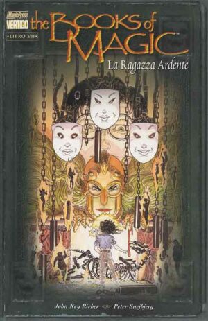 Books of Magic 7 - Ragazza Ardente - Vertigo - Magic Press - Italiano
