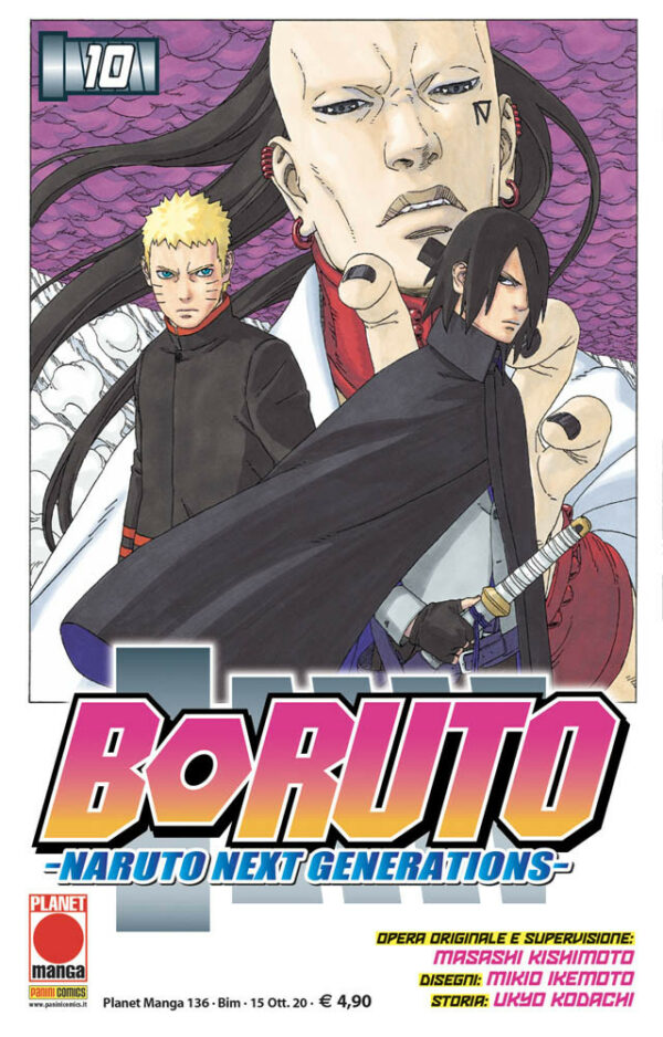 Boruto - Naruto Next Generations 10 - Planet Manga 136 - Panini Comics - Italiano
