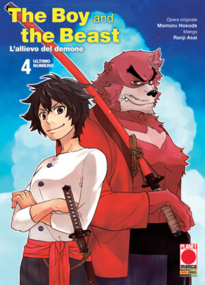 The Boy and the Beast 4 - Manga Storie Nuova Serie 71 - Panini Comics - Italiano