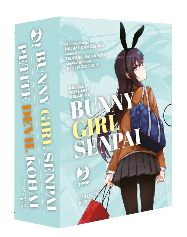 Bunny Girl Senpai + Petit Devil Kohai Cofanetto Box (Vol. 1-2 + Vol. 1-2) - Jpop - Italiano