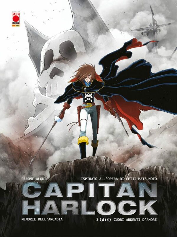 Capitan Harlock - Memorie dell'Arcadia 3 - Cuori Ardenti d'Amore - Panini Comics - Italiano