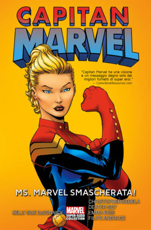 Capitan Marvel Vol. 1 - Ms. Marvel Smascherata! - Marvel Super-Sized Collection - Panini Comics - Italiano