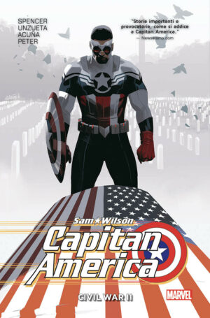 Capitan America: Sam Wilson Vol. 3 - Civil War II - Marvel Collection - Panini Comics - Italiano