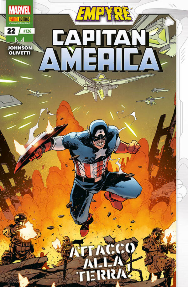 Capitan America 22 (126) - Panini Comics - Italiano