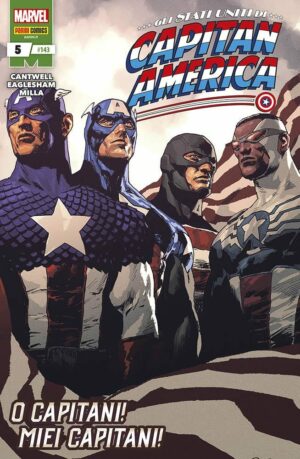Gli Stati Uniti di Capitan America 5 - Capitan America 143 - Panini Comics - Italiano