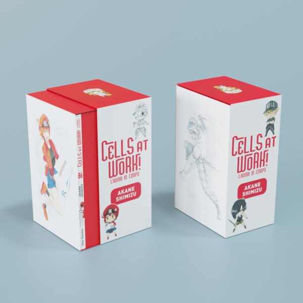 Cells at Work 6 + Cofanetto Box Vuoto (Vol. 1-6) - Limited Edition - Edizioni Star Comics - Italiano