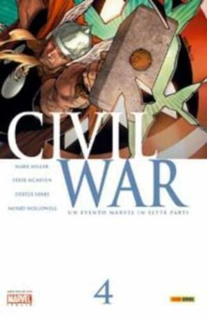Civil War 4 - Edicola - Marvel Miniserie 79 - Panini Comics - Italiano